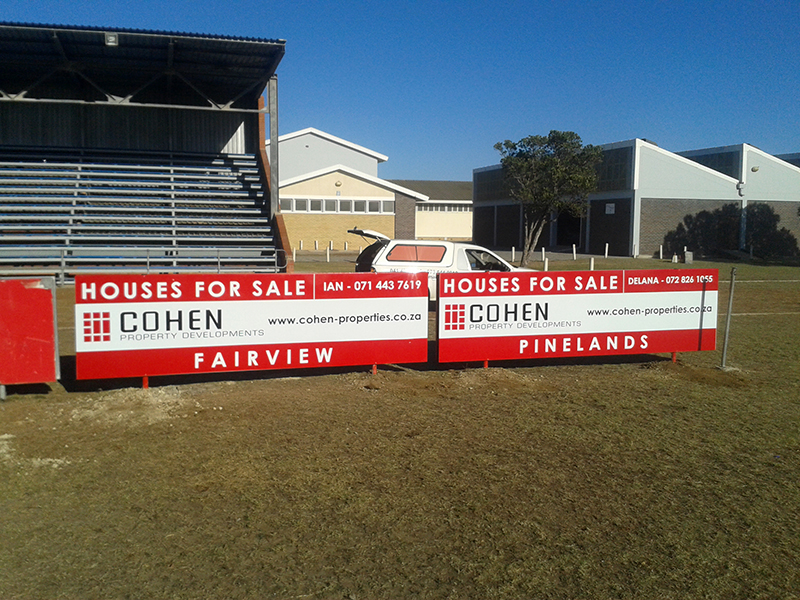 Sports field signs